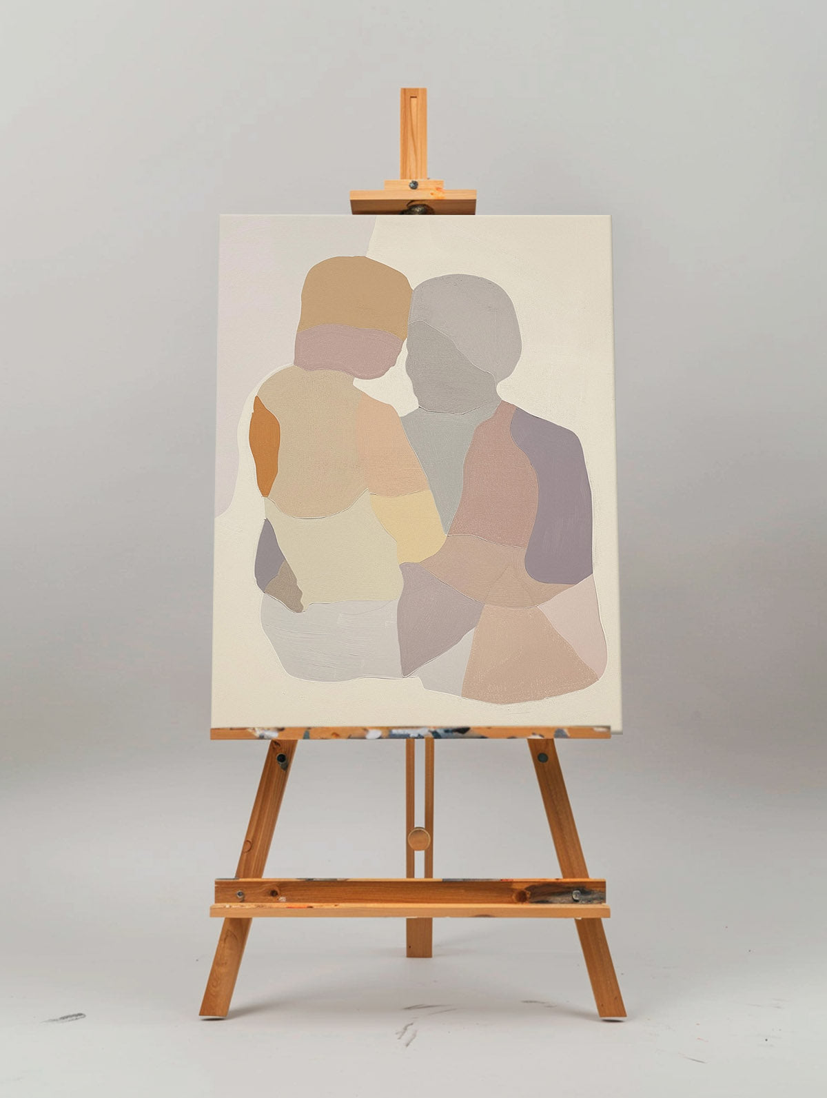 Wall Art Figures in Gentle Harmony
