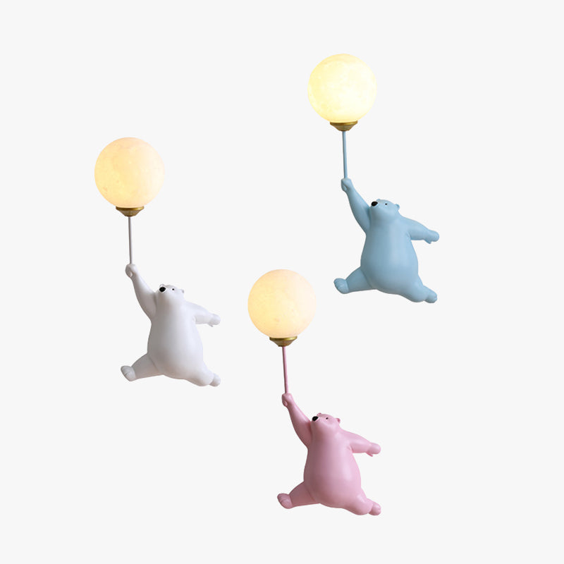 Bear Balloon Wall Reading Lamp - Neutralighting