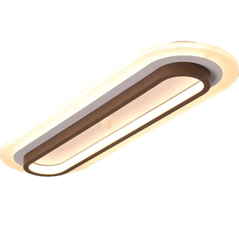 Arisha Modern Linear Metal/Acrylic Ceiling Light - Neutralighting