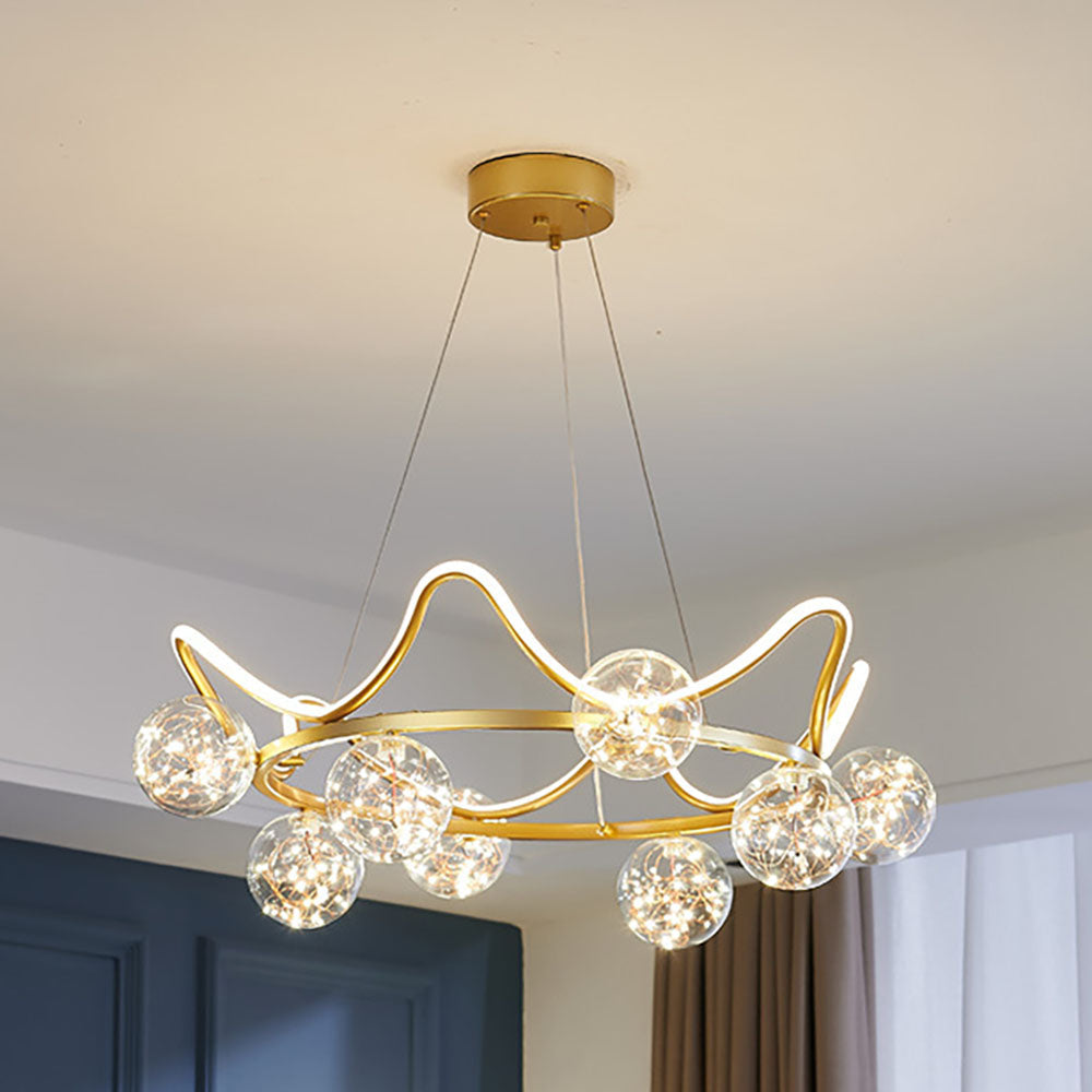 Arisha Nordic Creative Star Pendant Light Metal Living Room/Restaurant - Neutralighting
