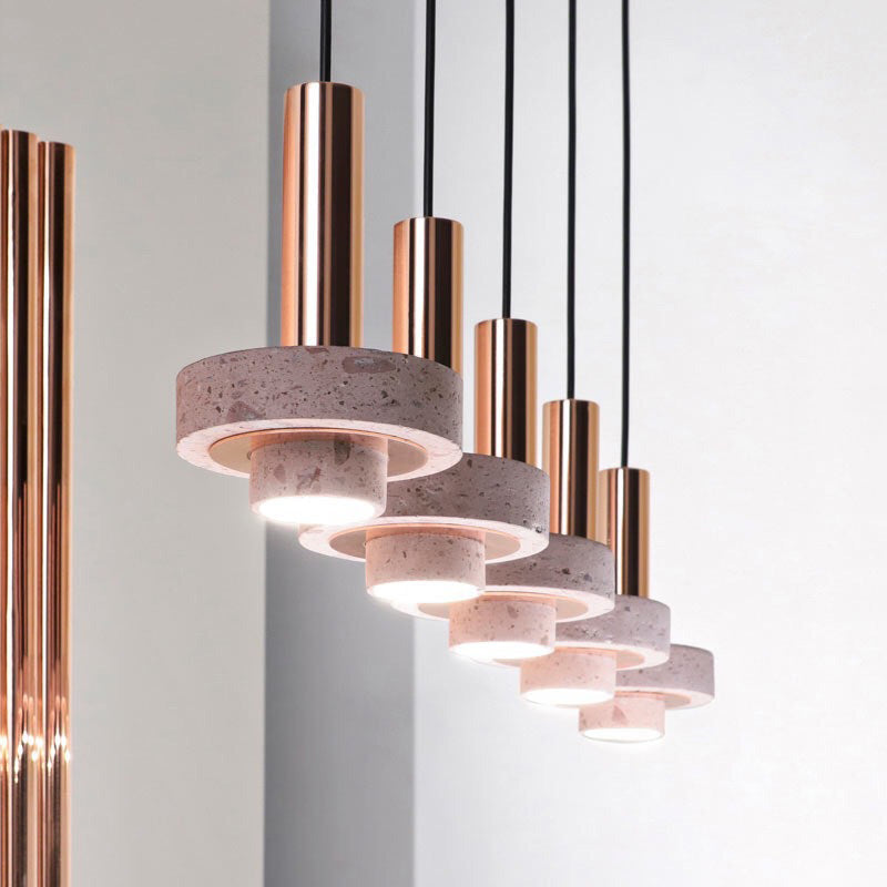 Arisha Modern LED Art Deco Colorful Pendant Light, Terrazzo - Neutralighting