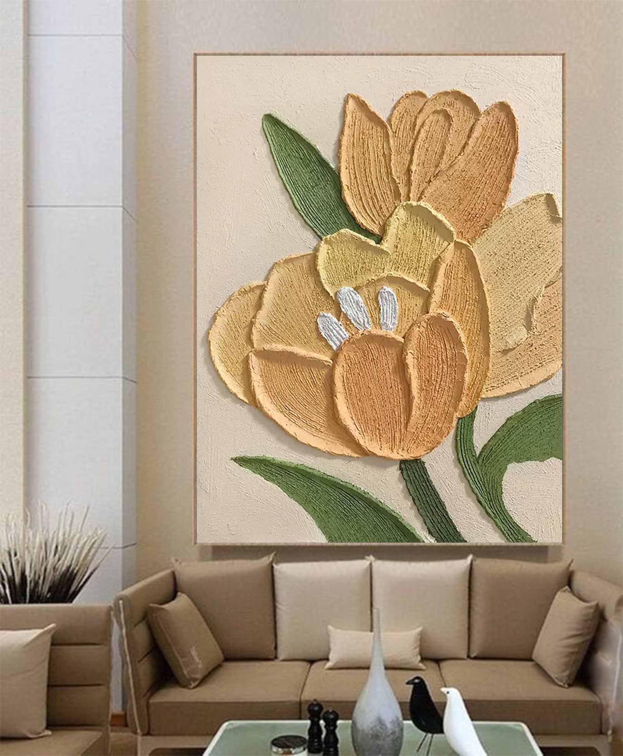 Flower Canvas Art FL009 - Neutralighting