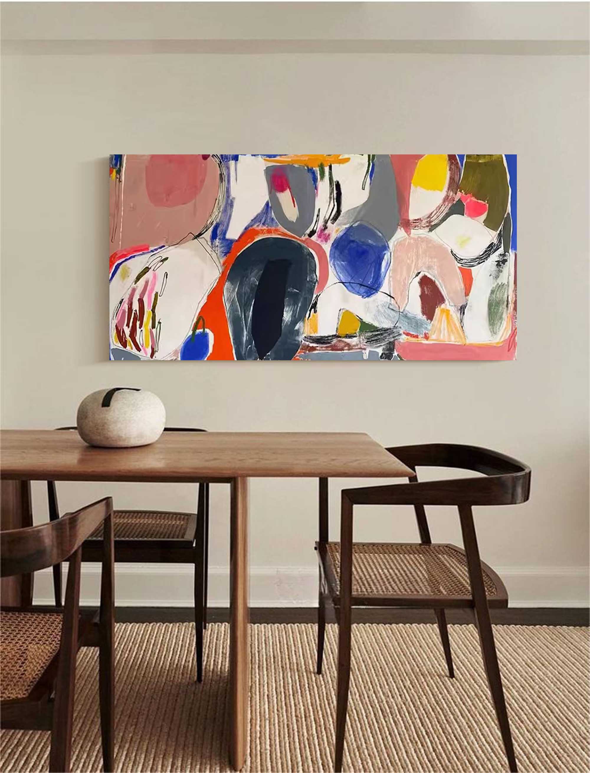 Abstract Canvas Art AB060 - Neutralighting