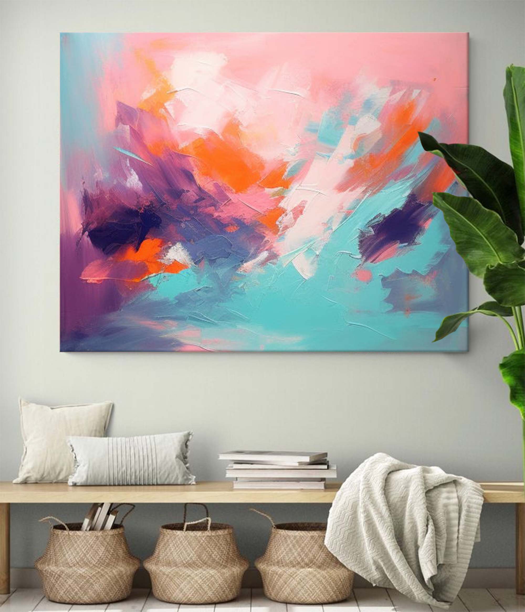 Wall Art Elegant Neutral Abstract