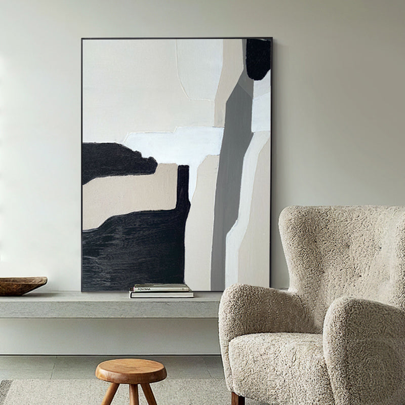 Neutral Abstract Painting