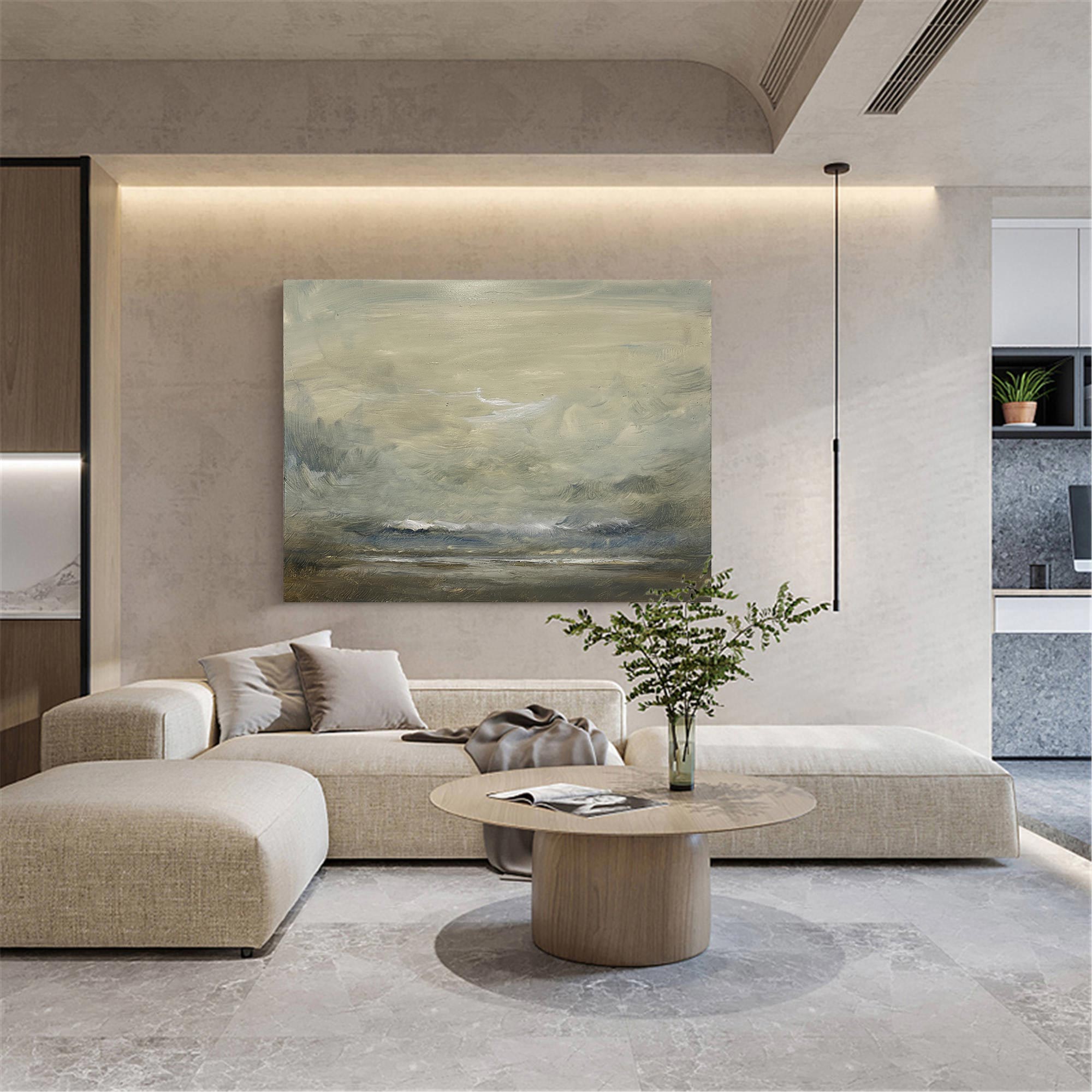 Abstract Landscape Art ABLH18 - Neutralighting