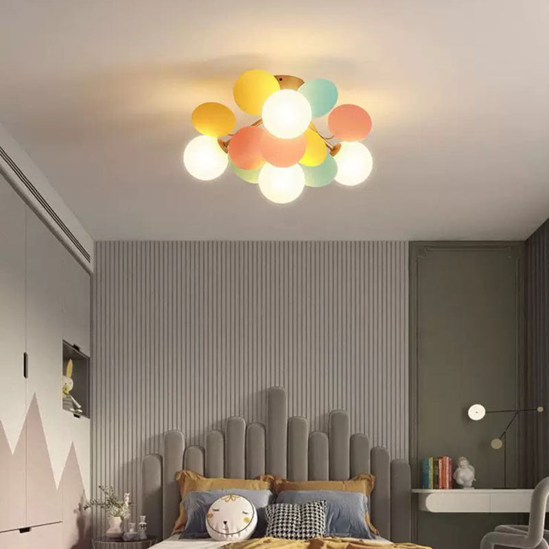 Aria Modern Bubble Cluster Ceiling Light, Colorful - Neutralighting
