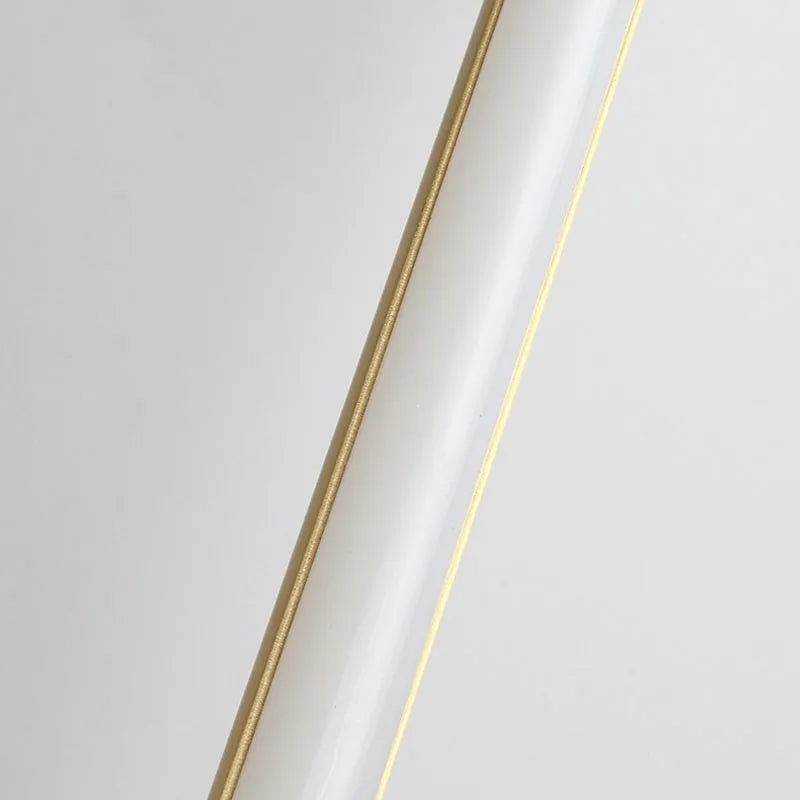 Fauro Modern Linear Metal&Silica Gel Wall Mount Lamps, Gold - Neutralighting