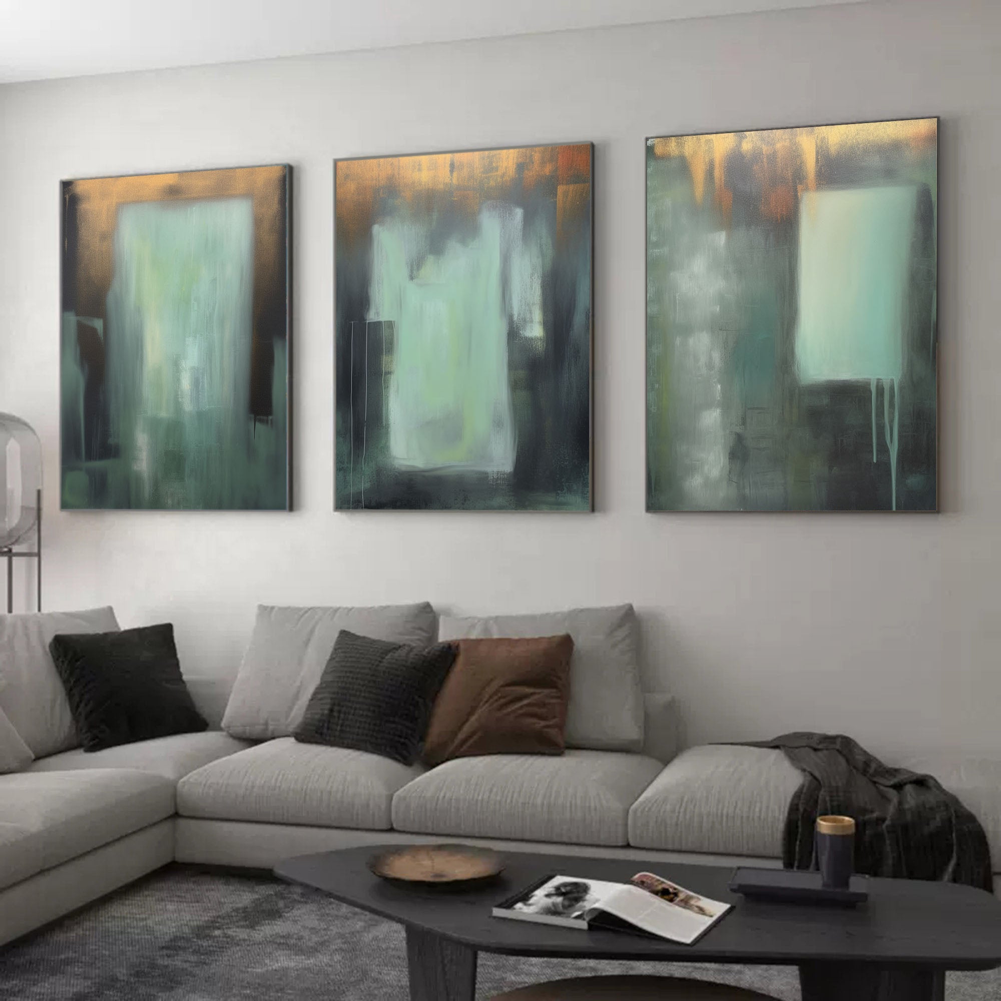Abstract Painting Set of 3 SP147 - Neutralighting