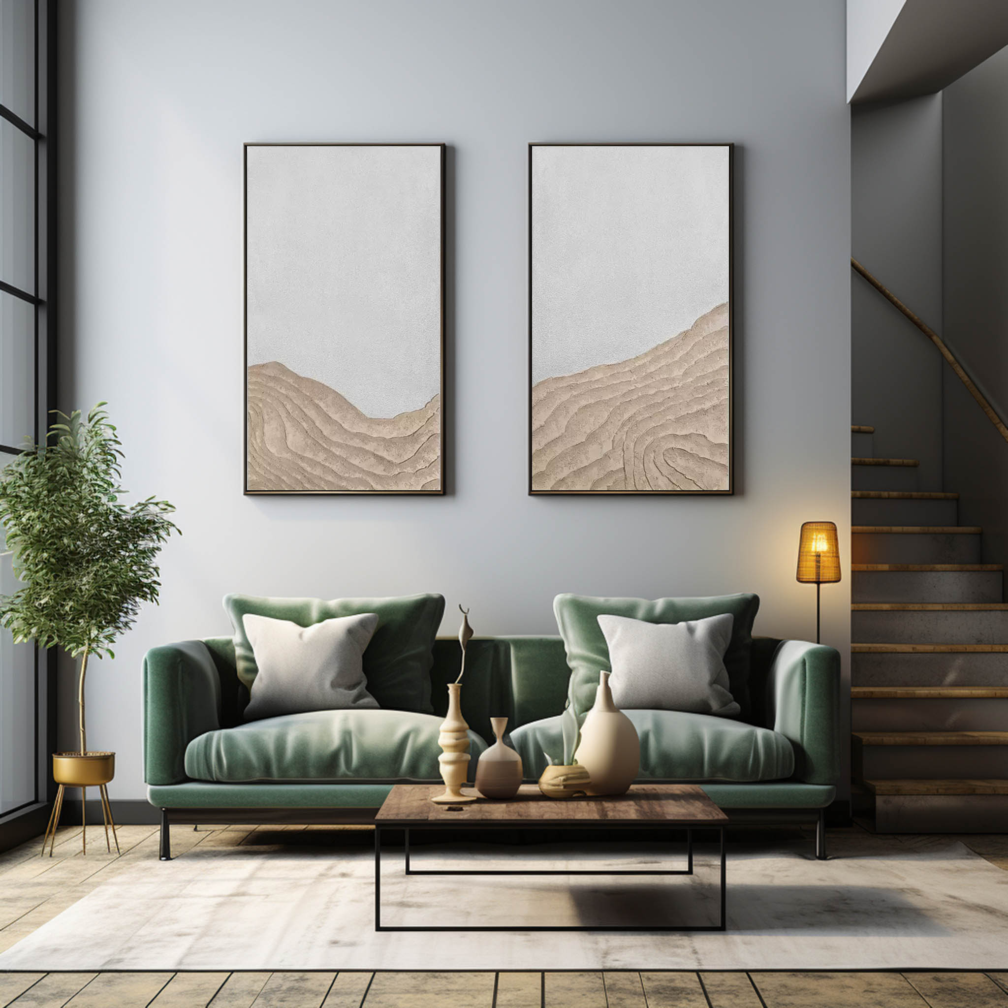Panoramic 2 piece set P2P 002 - Neutralighting