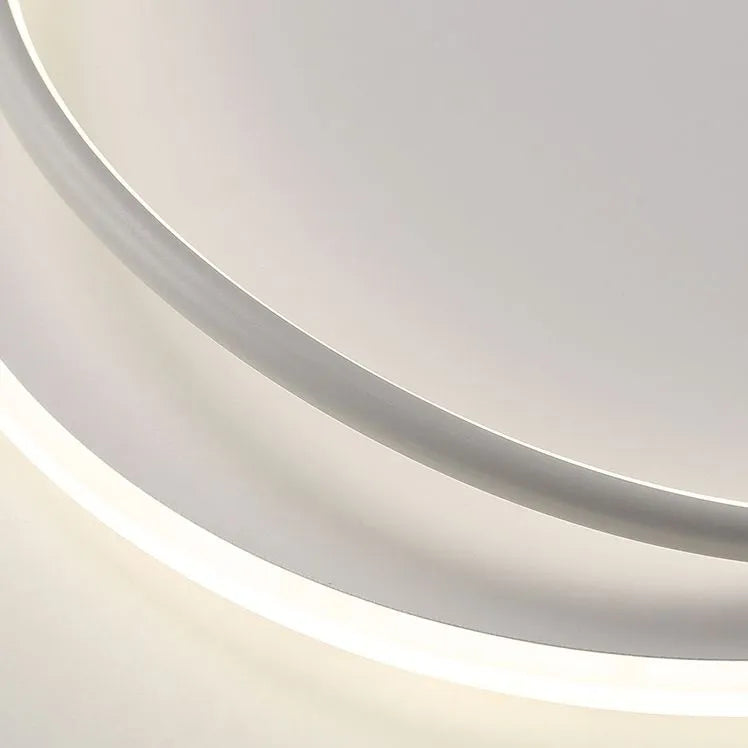 Arisha Minimalist Ring Modernom Flush Mount Ceiling Light - Neutralighting