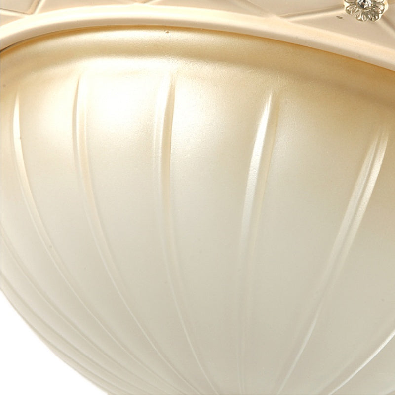 Silva Minimalist Flush Mount Ceiling Light Resin Living Room - Neutralighting