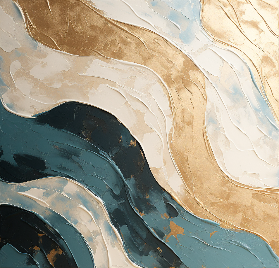 Plaster Art Texture Painting SG255 - Neutralighting