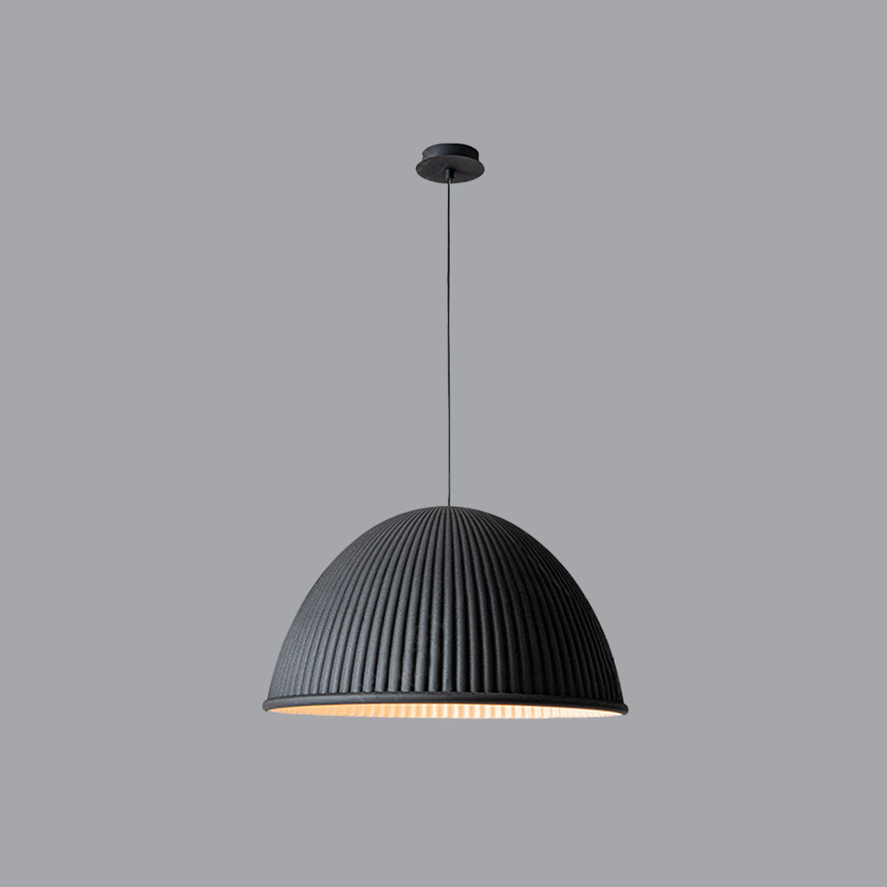 Valentina Modern Semi Resin Pendant Light, Grey/Black/White - Neutralighting