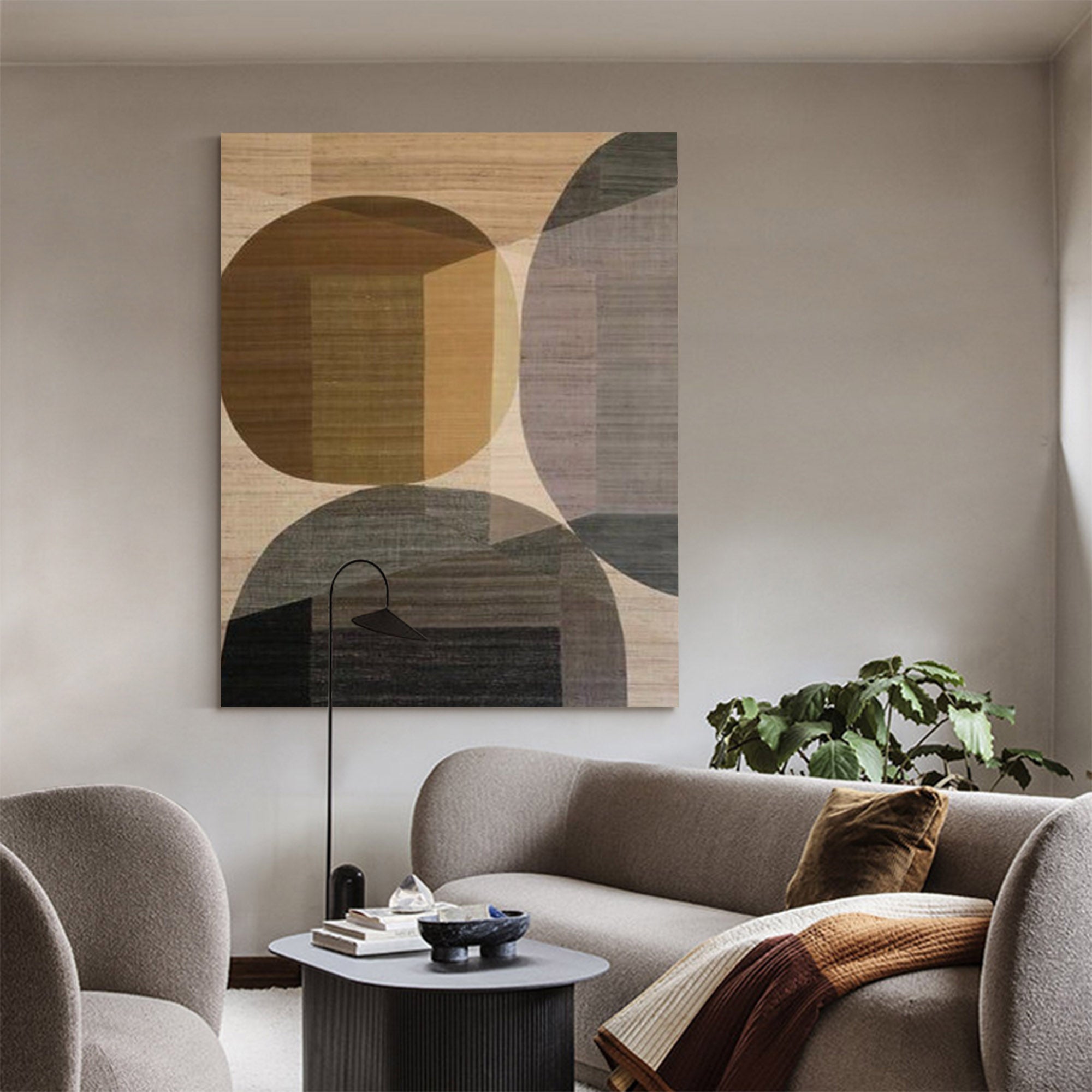 Wabi-sabi Abstract Painting