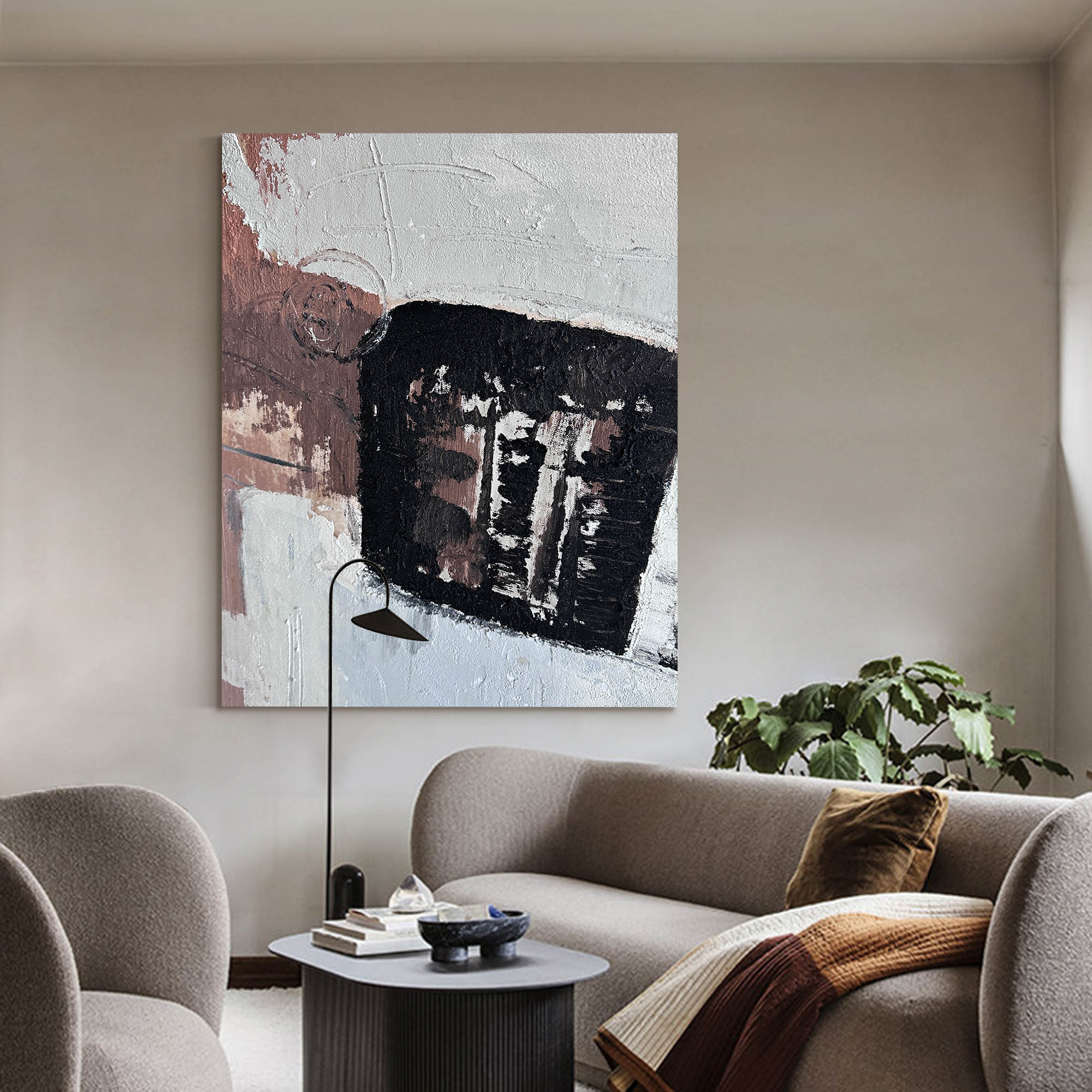 Modern Abstract Oil Painting