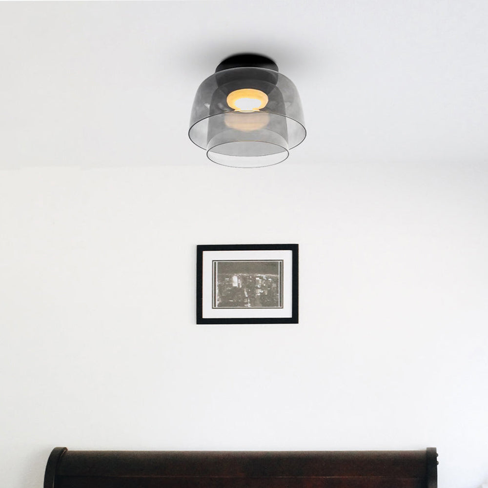 Aria Modern Simple Creative Glass Flush Mount Ceiling Light - Neutralighting