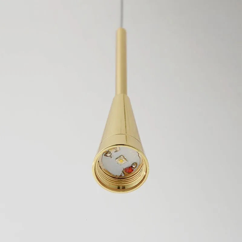 Teardrop Gold Pendant Light - Neutralighting