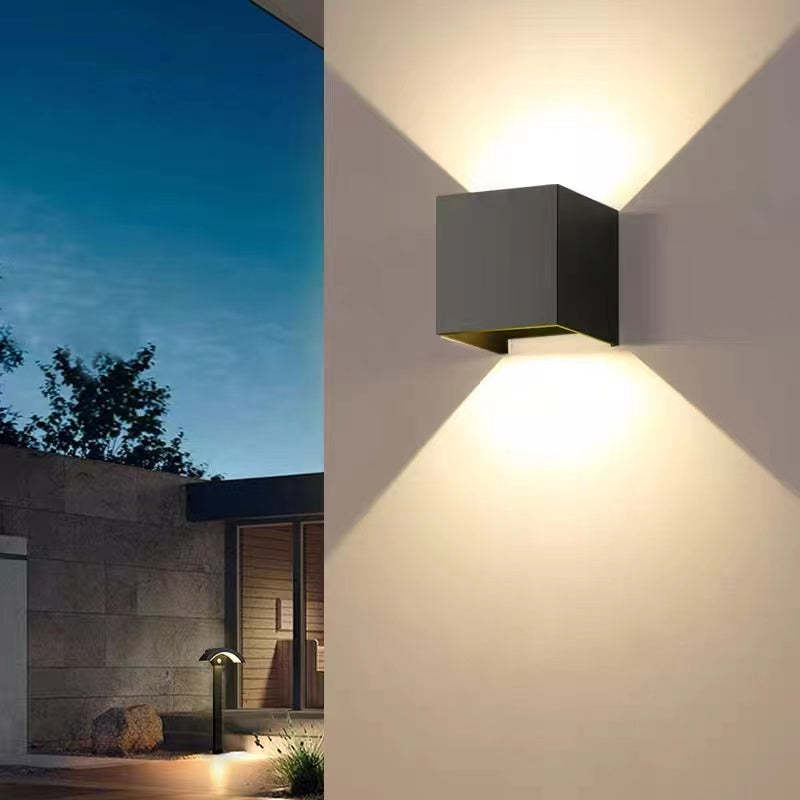 Nexu Modern Adjustable Square Outdoor Wall Lamp LED - Neutralighting