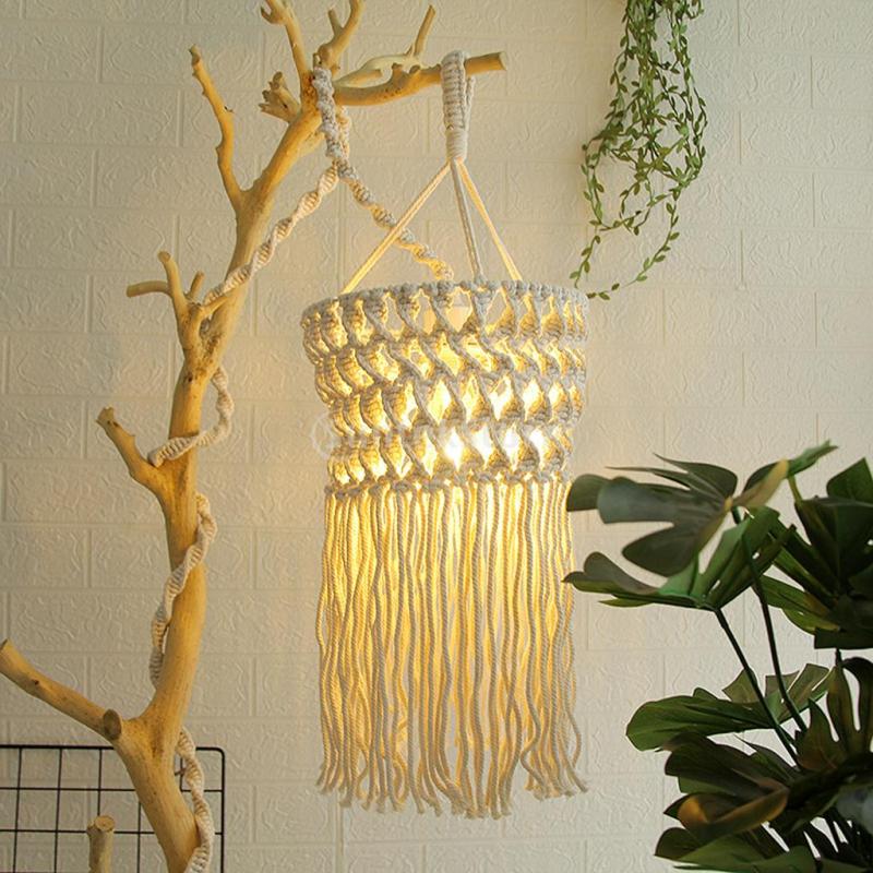 Ritta Pendant Light, 7 Style, Cotton Rope - Neutralighting