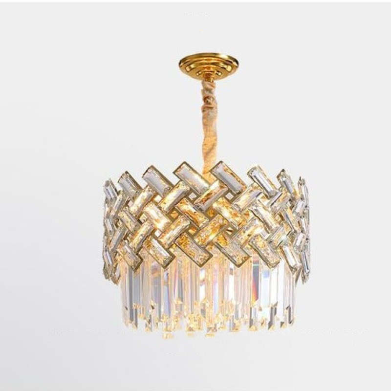 Kristy Luxury Gold Chandelier, Crystal & Metal - Neutralighting