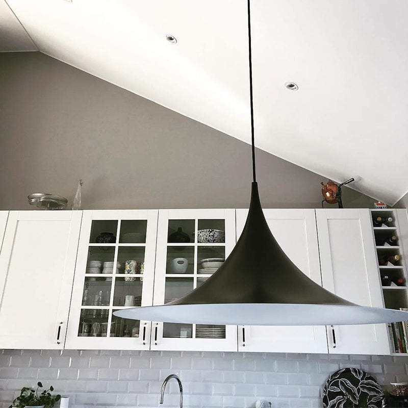 Arisha Minimalist Pendant Light, Hat - Neutralighting