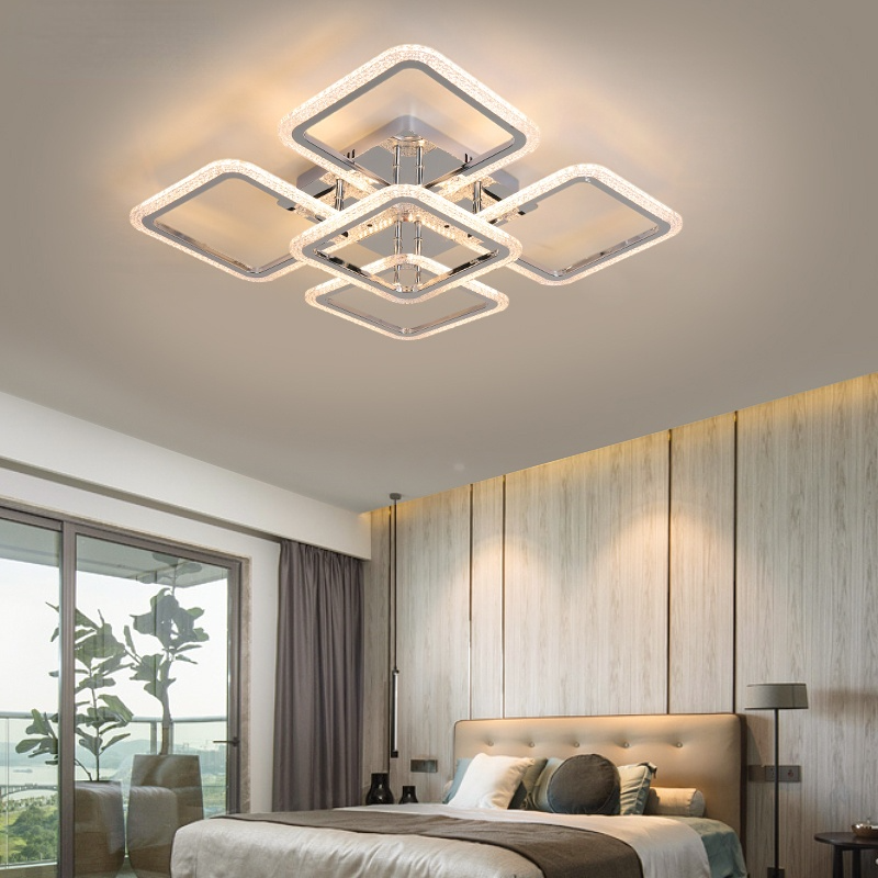 Arisha Modern Square Flush Mount Ceiling Light - Neutralighting