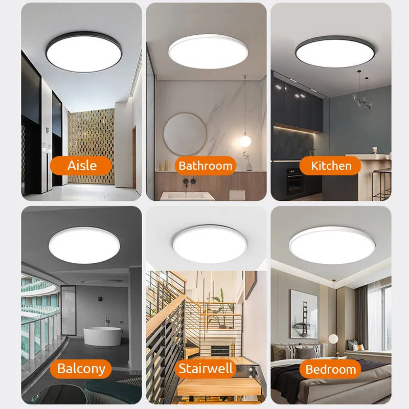 Yani Round Bathroom Led Ceiling Light - Neutralighting