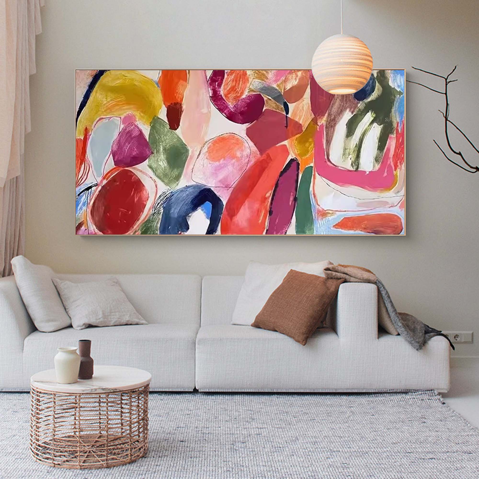 Abstract Canvas Art AB068 - Neutralighting