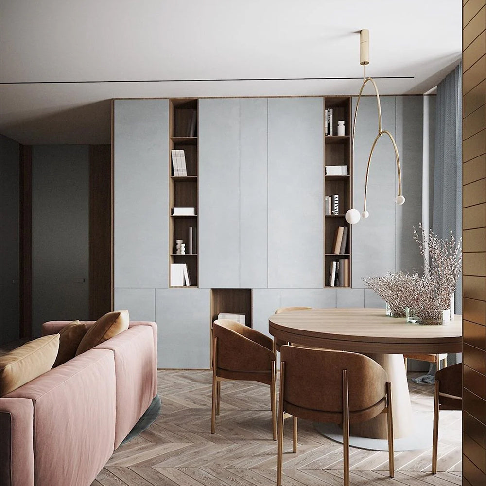 Arisha Minimalist Linear Mobile Pendant Light, Black - Neutralighting