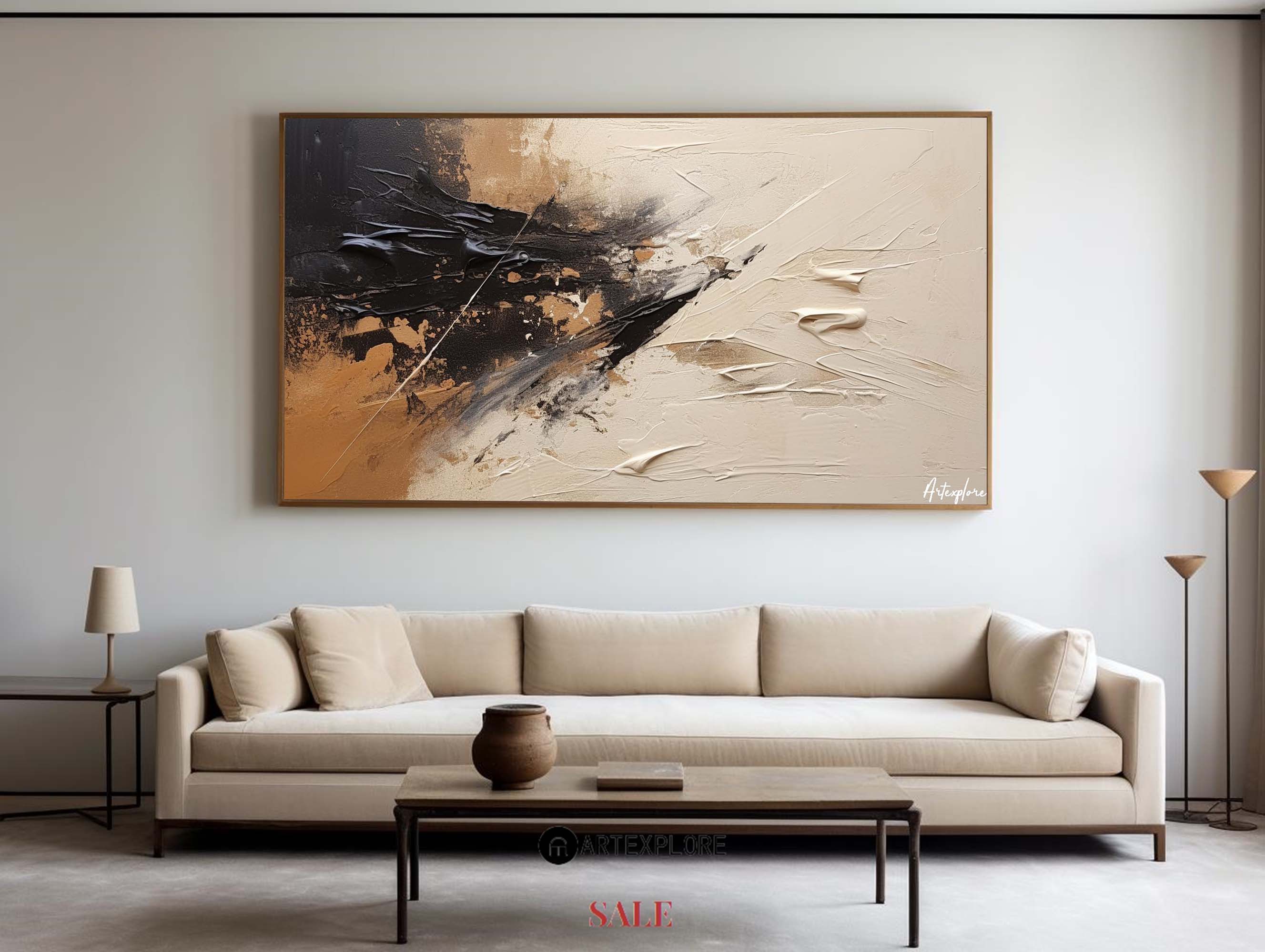 Modern Abstract Art ABAP42 - Neutralighting