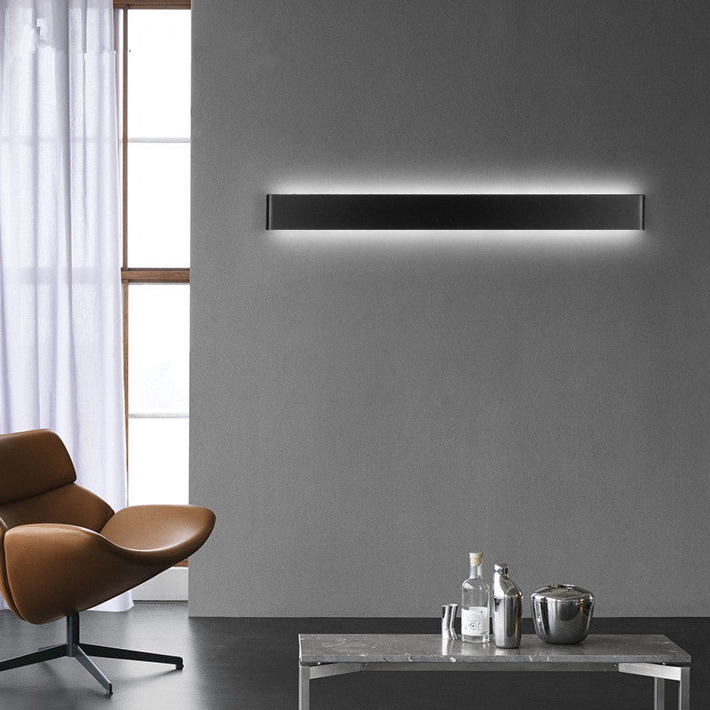 Arisha Minimalist Wall Lamp, Black/White - Neutralighting