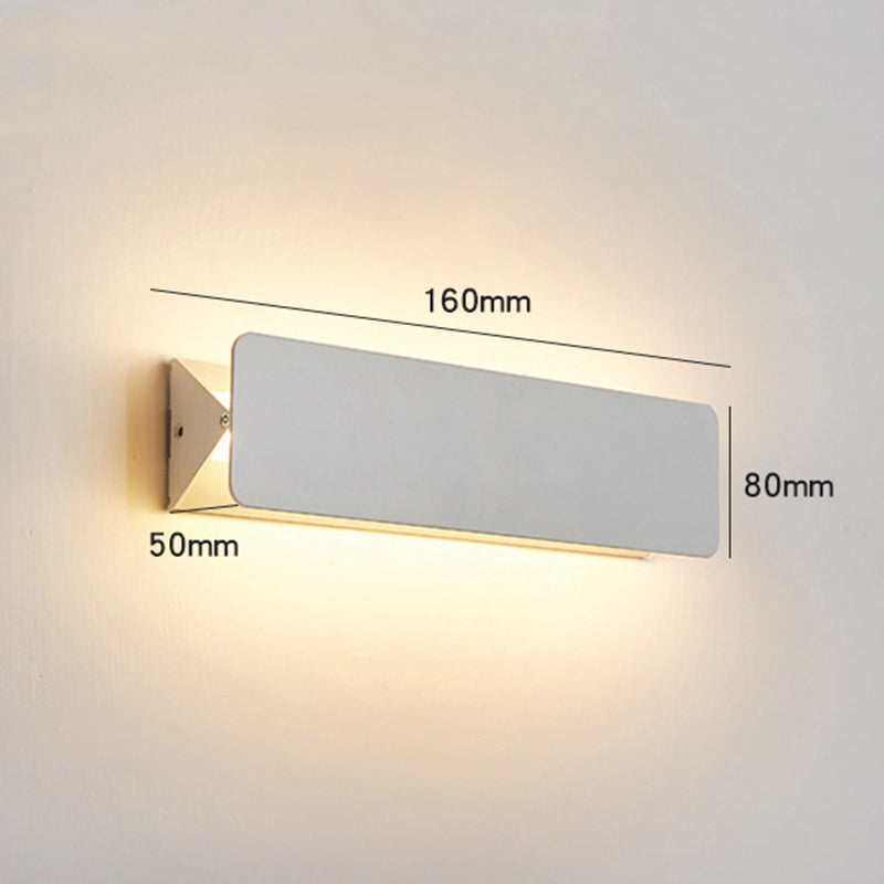 Arisha LED Metal Indoor Wall Lamp Rotatable, White - Neutralighting