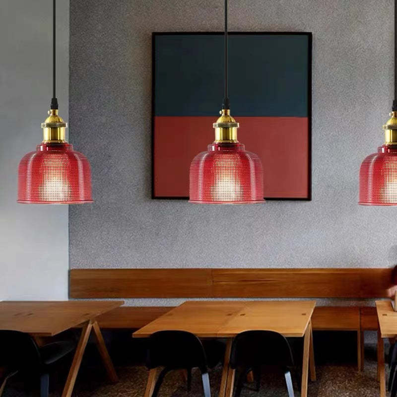 Valentina Glass Art Deco Pendant Lights,Colorful - Neutralighting