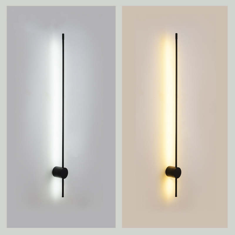 Arisha Modern Minimalist LED Wall Reading Lamp, Black - Neutralighting