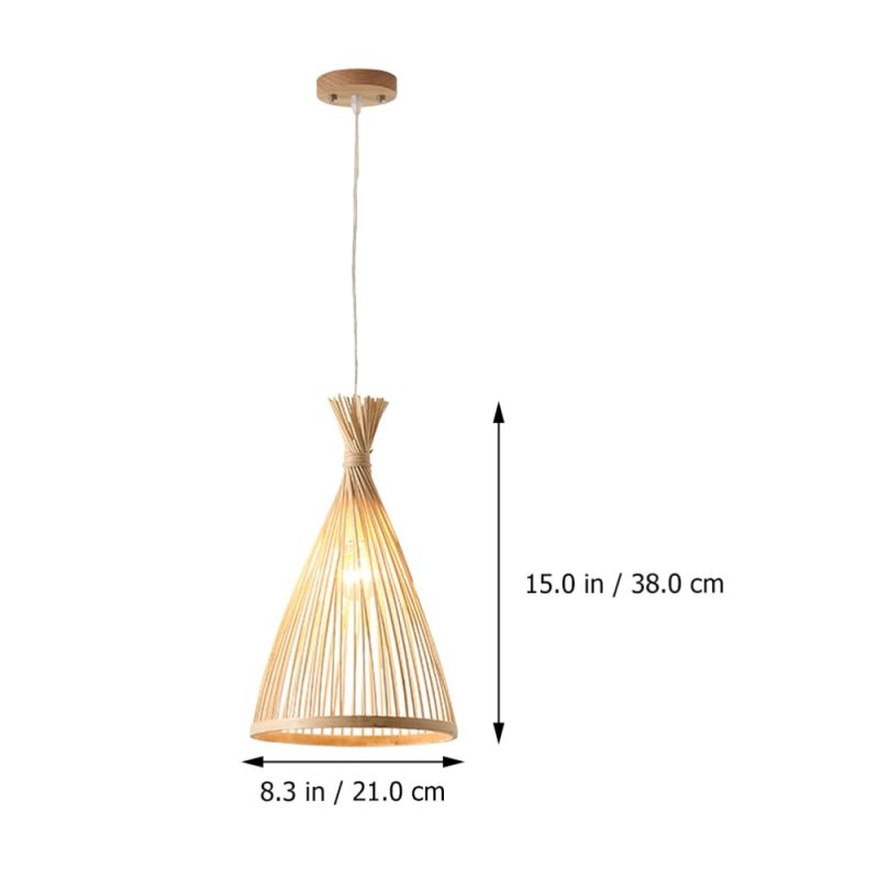 Arisha Pendant Light Rattan Modern, Hand-woven, Hotels - Neutralighting