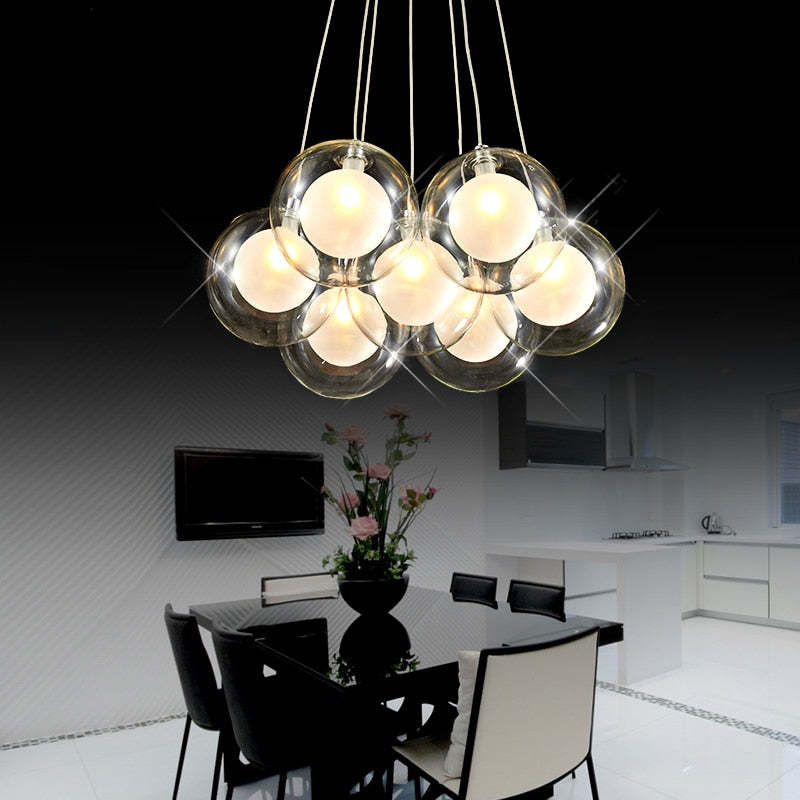 Valentina Modern Bubble Pendant Light, 5 Style - Neutralighting