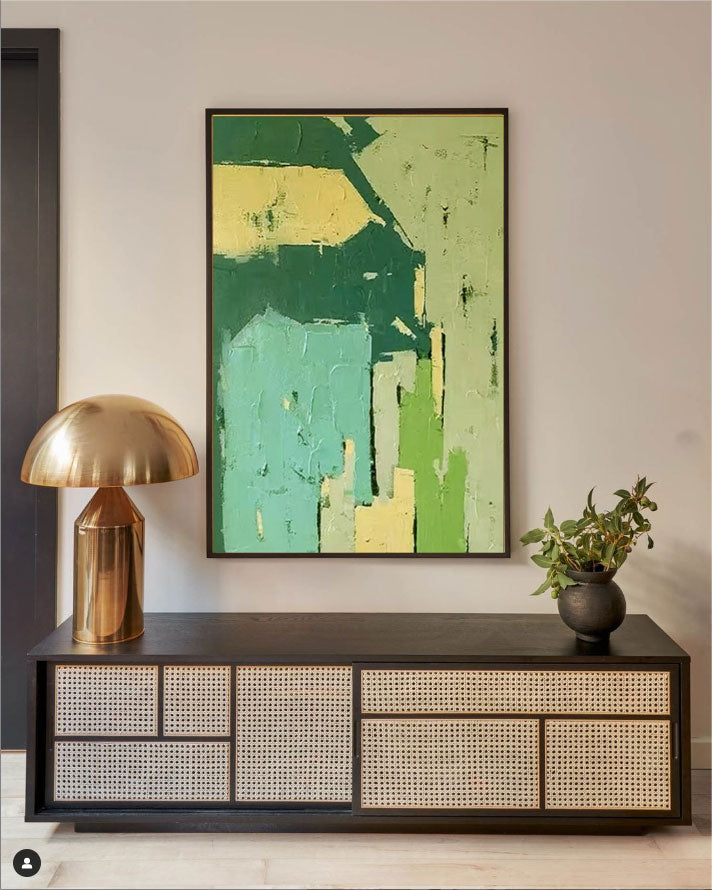 Wall Art Abstract Energetic Playful Modern