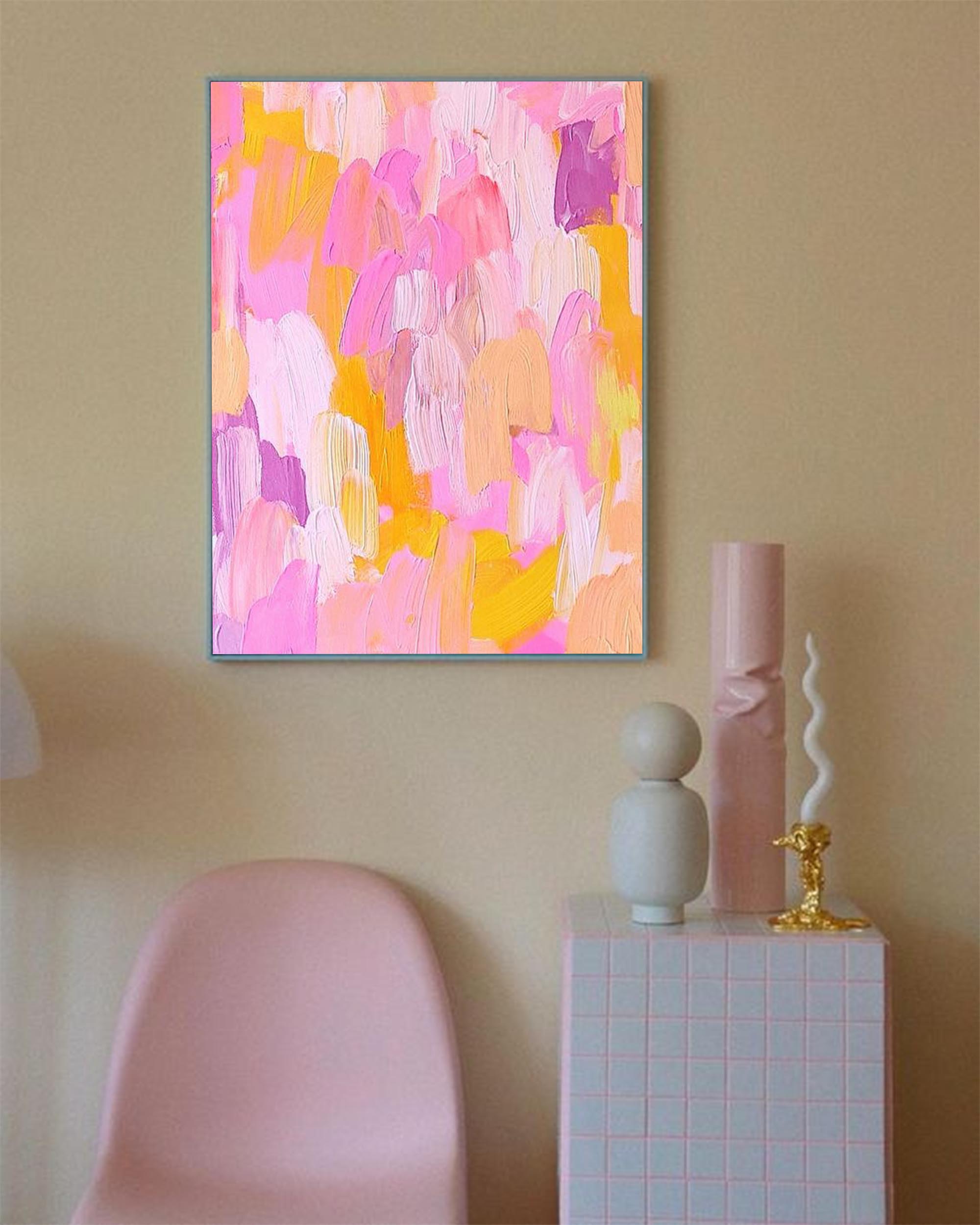 Wall Art Abstract Playful Energetic Artistic