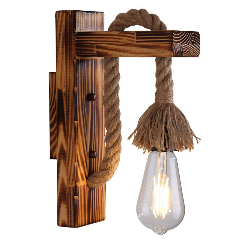 Silva Solid Wood Wall Lamp for Hallway & Living Room - Neutralighting