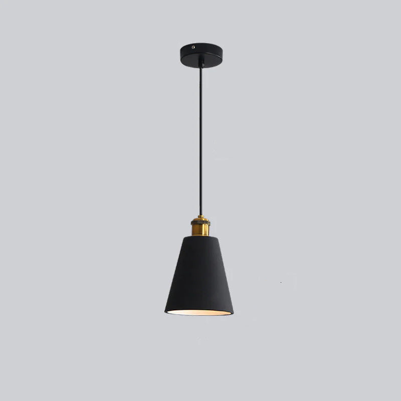 Aria Art Deco Minimalist Monochrome Pendant Light - Neutralighting