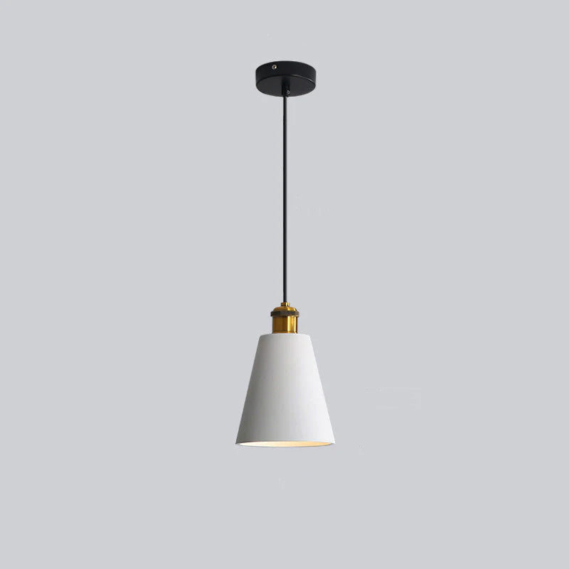 Aria Art Deco Minimalist Monochrome Pendant Light - Neutralighting