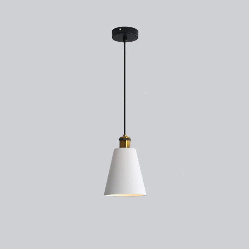 Aria Art Deco Minimalist Monochrome Pendant Light - Neutralighting