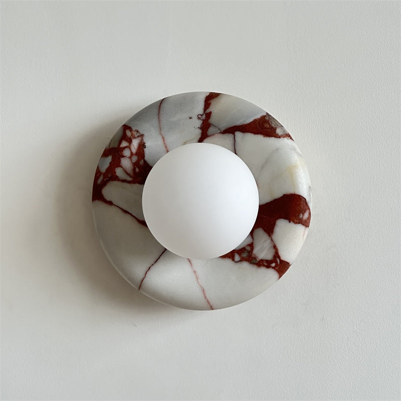 Hako Marble Indoor Wall Sconce