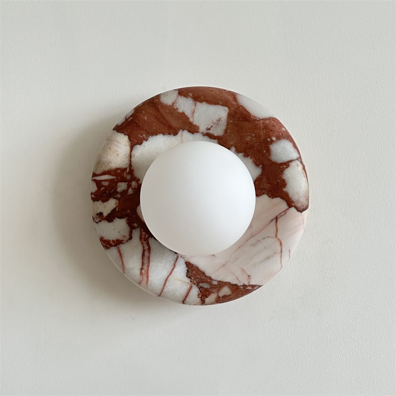 Avi Marble Indoor Wall Sconce - Neutralighting