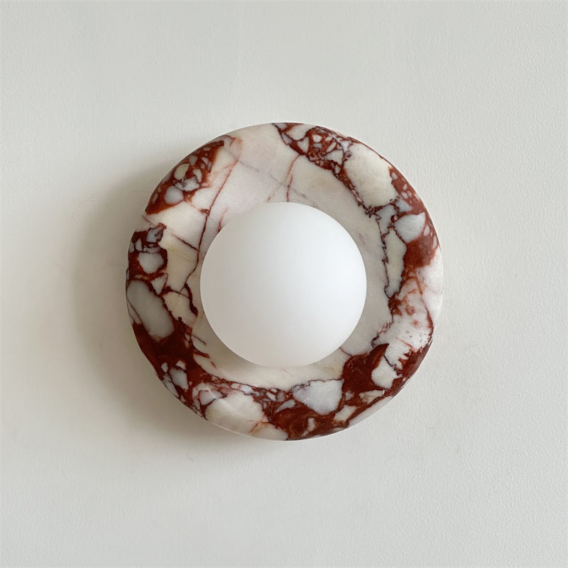 Hako Marble Indoor Wall Sconce