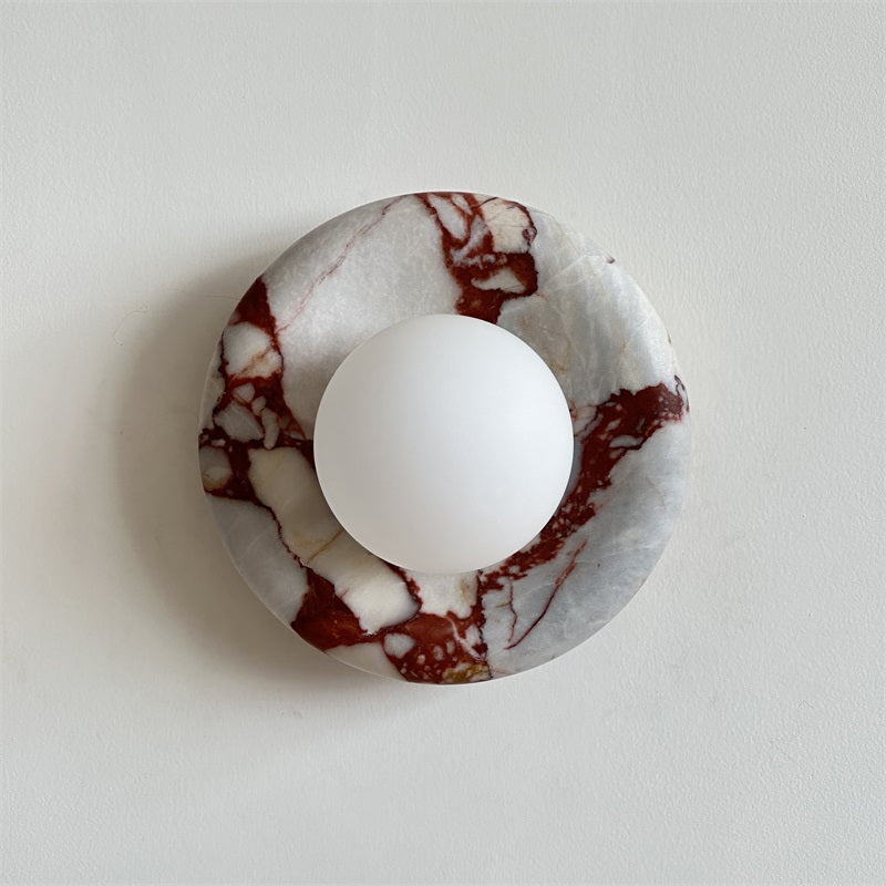 Avi Marble Indoor Wall Sconce - Neutralighting