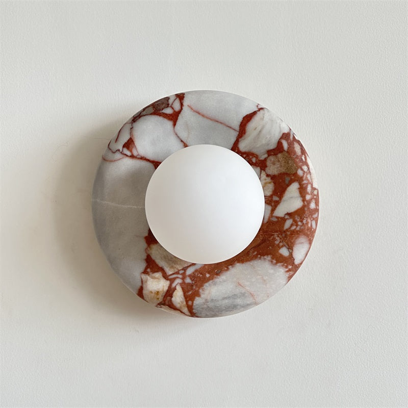 Avi Marble Indoor Wall Sconce - Neutralighting