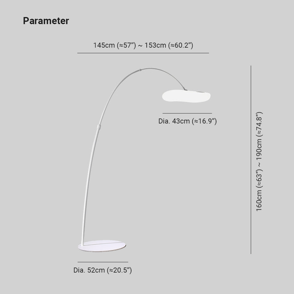 Mira Metal Floor Lamp Living Room/Bedroom