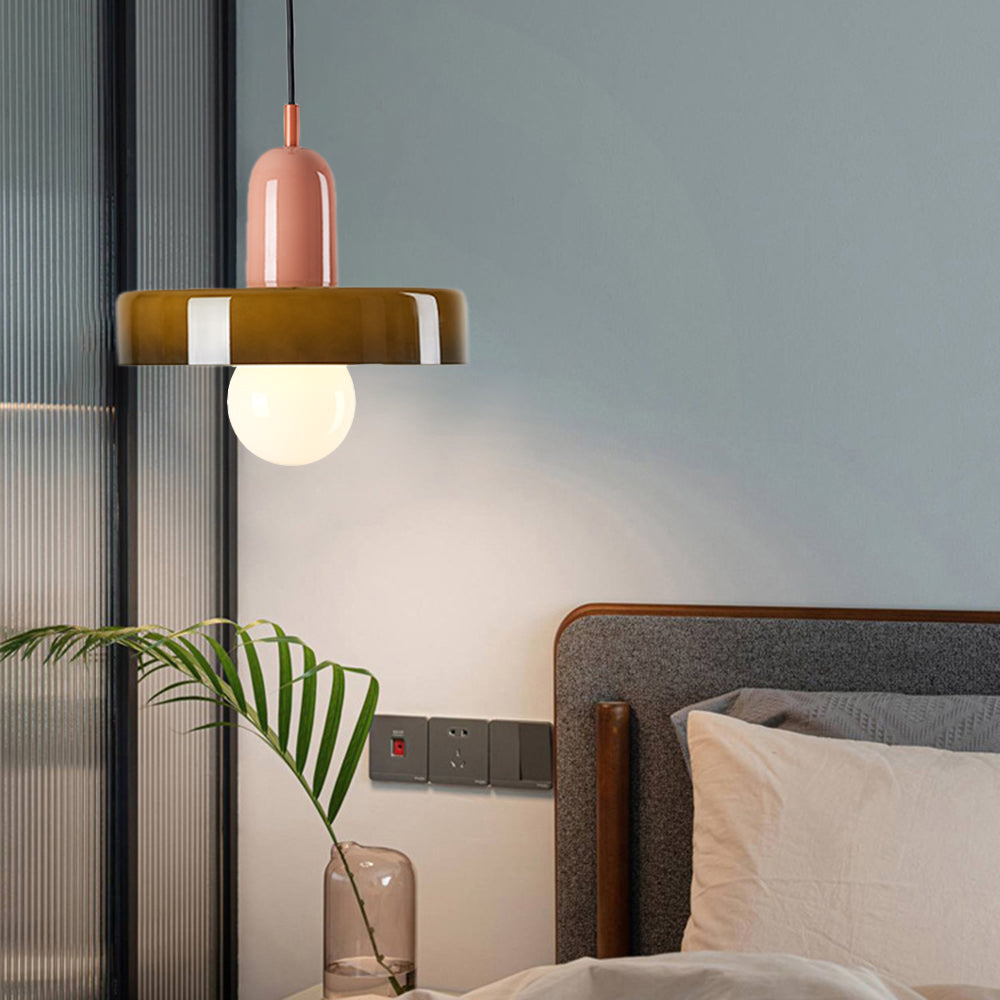 Jess Vintage Glass Pendant Light - Neutralighting